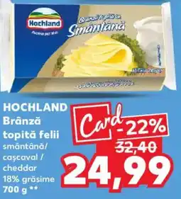 Kaufland HOCHLAND Brânză topită felii Ofertă