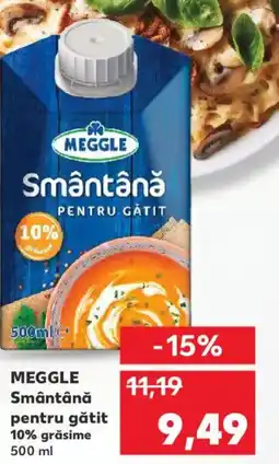 Kaufland MEGGLE Smântână pentru gătit Ofertă