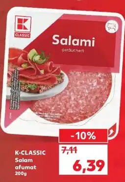 Kaufland K-CLASSIC Salam afumat Ofertă