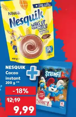 Kaufland NESQUIK Cacao instant Ofertă