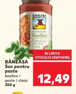 Kaufland BĂNEASA Sos pentru paste Ofertă