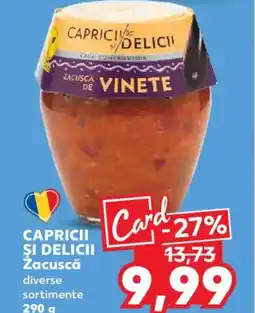 Kaufland CAPRICII ŞI DELICII Zacuscǎ Ofertă