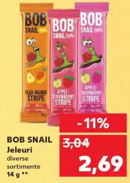 Kaufland BOB SNAIL Jeleuri Ofertă
