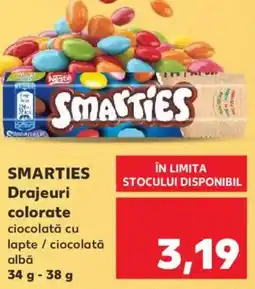 Kaufland SMARTIES Drajeuri colorate Ofertă
