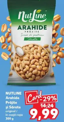 Kaufland NUTLINE Arahide Prăjite şi Sărate Ofertă
