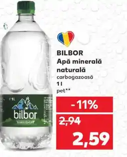 Kaufland BILBOR Apă minerală naturală Ofertă