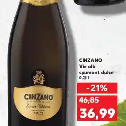 Kaufland CINZANO Vin alb spumant dulce Ofertă