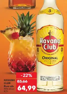 Kaufland HAVANA CLUB Rom alb Ofertă