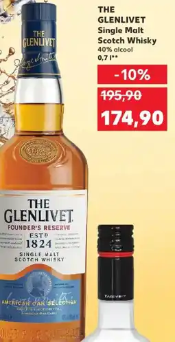 Kaufland THE GLENLIVET Single Malt Scotch Whisky Ofertă