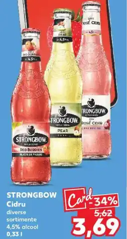 Kaufland STRONGBOW Cidru Ofertă
