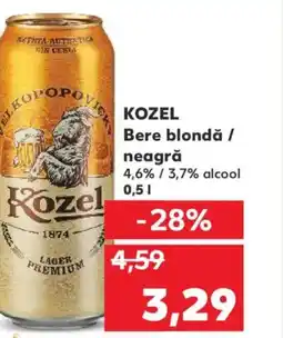 Kaufland KOZEL Bere blondă / neagră Ofertă
