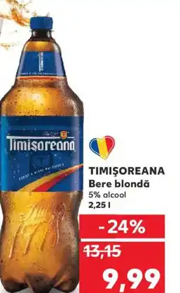 Kaufland TIMIŞOREANA Bere blondă Ofertă