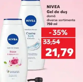 Kaufland NIVEA Gel de duş damă Ofertă