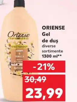 Kaufland ORIENSE Gel de duş Ofertă