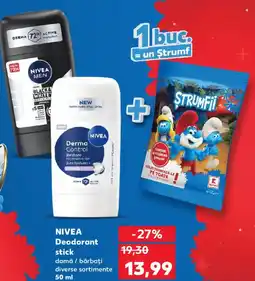 Kaufland NIVEA Deodorant stick Ofertă