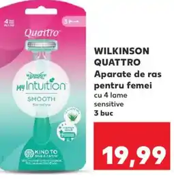 Kaufland WILKINSON QUATTRO Aparate de ras pentru femei Ofertă
