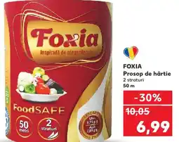 Kaufland FOXIA Prosop de hârtie Ofertă