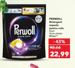 Kaufland PERWOLL Detergent capsule pentru rufe black Ofertă