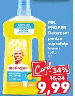 Kaufland MR. PROPER Detergent pentru suprafeţe Ofertă