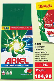 Kaufland ARIEL Detergent automat pentru rufe Ofertă