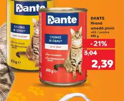 Kaufland DANTE Hrană umedă pisici vită / pasăre Ofertă