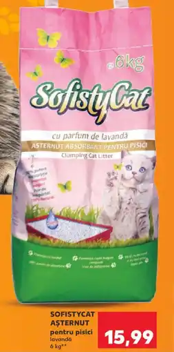Kaufland SOFISTYCAT AŞTERNUT pentru pisici lavandă Ofertă