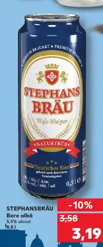 Kaufland STEPHANSBRÄU Bere albă Ofertă