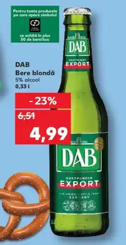 Kaufland DAB Bere blondă Ofertă