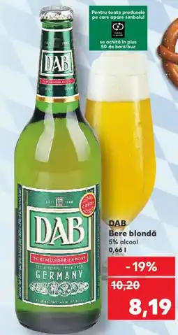 Kaufland DAB Bere blondă Ofertă