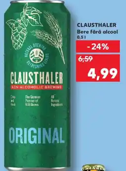 Kaufland CLAUSTHALER Bere fără alcool Ofertă