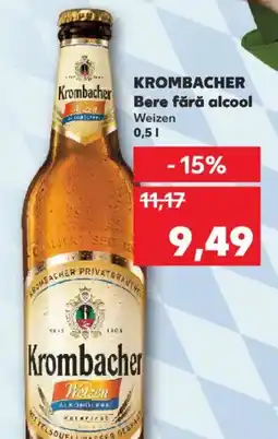 Kaufland KROMBACHER Bere fără alcool Ofertă