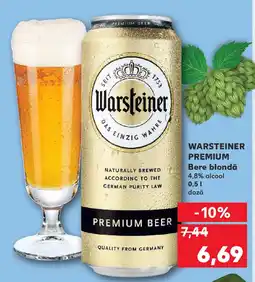 Kaufland WARSTEINER Premium Bere blondă Ofertă