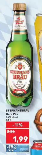 Kaufland STEPHANSBRÄU Bere Pils Ofertă