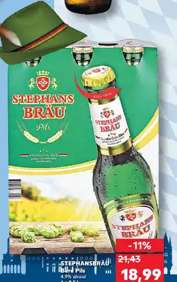 Kaufland STEPHANSBRÄU Bere Pils Ofertă
