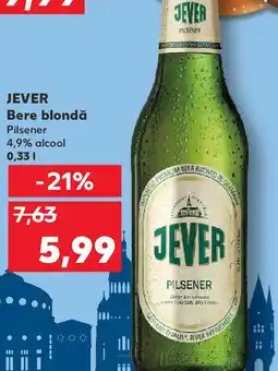 Kaufland JEVER Bere blondă Ofertă