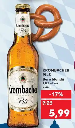 Kaufland KROMBACHER Pils Bere blondă Ofertă