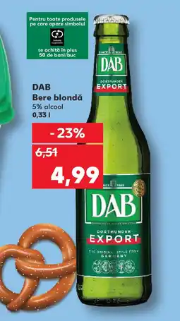Kaufland DAB Bere blondă Ofertă