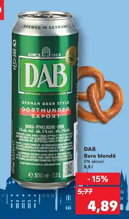Kaufland DAB Bere blondă Ofertă