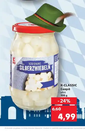 Kaufland K-CLASSIC Ceapă albă Ofertă