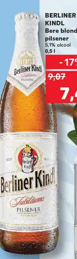 Kaufland Berliner Kindl Bere blondă pilsener Ofertă