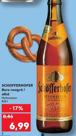 Kaufland SCHOFFERHOFER Bere neagră / albă Ofertă