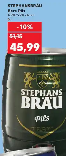 Kaufland STEPHANSBRÄU Bere Pils Ofertă