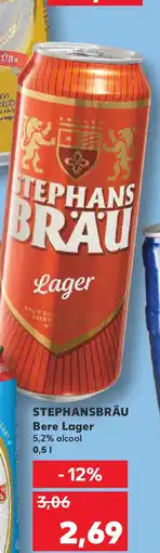 Kaufland STEPHANSBRÄU Bere Lager Ofertă