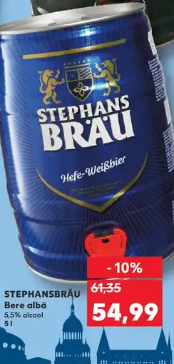 Kaufland STEPHANSBRÄU Bere albă Ofertă