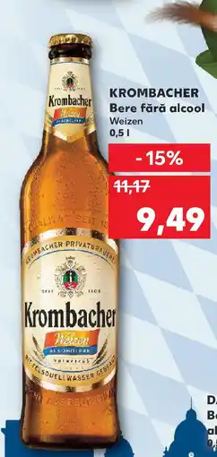 Kaufland KROMBACHER Bere fără alcool Ofertă