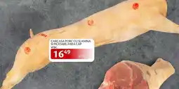 Unicarm Carcasa porc cu slanina si picioare, fara cap vrac Ofertă