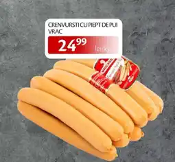 Unicarm Unicarm Crenvursti cu piept de pui vrac Ofertă