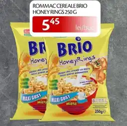 Unicarm Rommac cereale Brio honey rings Ofertă