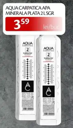 Unicarm Aqua Carpatica apa minerala plata Ofertă