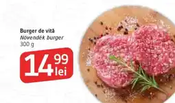 Supeco Burger de vită Ofertă
